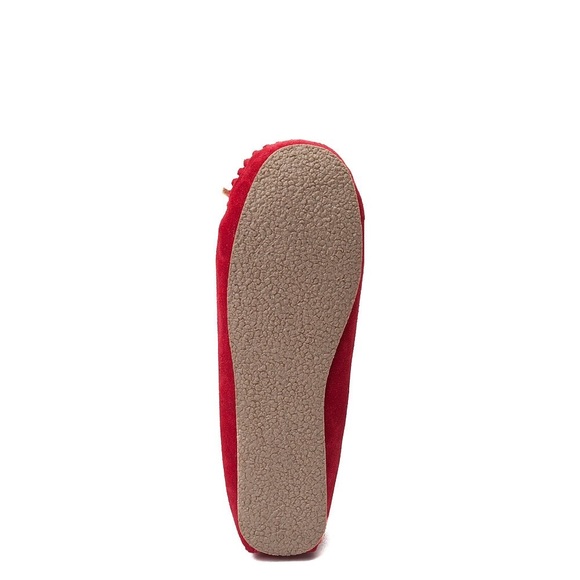 Minnetonka Women's Cally Slipper Red **Sold** - Picture 4 of 7